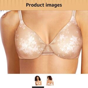 Bali Floral Nude Bra